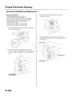 Preview for 1140 page of Honda 2005 Accord Hybrid Service Manual