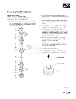 Preview for 1157 page of Honda 2005 Accord Hybrid Service Manual