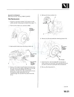 Preview for 1331 page of Honda 2005 Accord Hybrid Service Manual