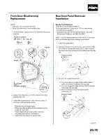 Preview for 1443 page of Honda 2005 Accord Hybrid Service Manual