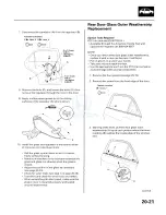 Preview for 1449 page of Honda 2005 Accord Hybrid Service Manual