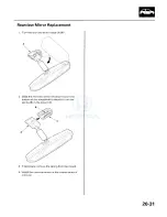 Preview for 1459 page of Honda 2005 Accord Hybrid Service Manual