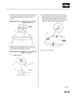 Preview for 1463 page of Honda 2005 Accord Hybrid Service Manual