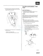 Preview for 1475 page of Honda 2005 Accord Hybrid Service Manual