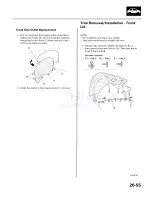 Preview for 1483 page of Honda 2005 Accord Hybrid Service Manual