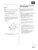 Preview for 1501 page of Honda 2005 Accord Hybrid Service Manual