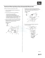 Preview for 1505 page of Honda 2005 Accord Hybrid Service Manual