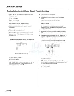 Preview for 1632 page of Honda 2005 Accord Hybrid Service Manual