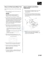 Preview for 1651 page of Honda 2005 Accord Hybrid Service Manual