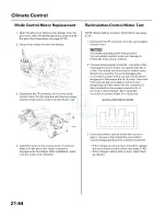 Preview for 1654 page of Honda 2005 Accord Hybrid Service Manual