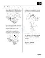 Preview for 1671 page of Honda 2005 Accord Hybrid Service Manual