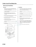 Preview for 1750 page of Honda 2005 Accord Hybrid Service Manual