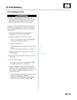 Preview for 1753 page of Honda 2005 Accord Hybrid Service Manual