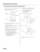 Preview for 1940 page of Honda 2005 Accord Hybrid Service Manual