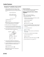 Preview for 2014 page of Honda 2005 Accord Hybrid Service Manual