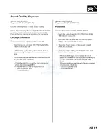 Preview for 2027 page of Honda 2005 Accord Hybrid Service Manual