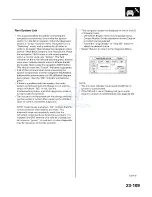 Preview for 2075 page of Honda 2005 Accord Hybrid Service Manual