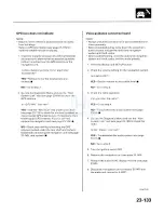 Preview for 2099 page of Honda 2005 Accord Hybrid Service Manual