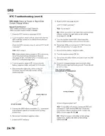 Preview for 2188 page of Honda 2005 Accord Hybrid Service Manual