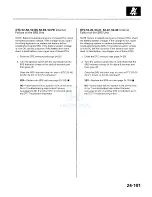 Preview for 2213 page of Honda 2005 Accord Hybrid Service Manual