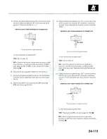 Preview for 2223 page of Honda 2005 Accord Hybrid Service Manual