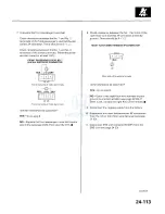 Preview for 2225 page of Honda 2005 Accord Hybrid Service Manual