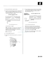 Preview for 2243 page of Honda 2005 Accord Hybrid Service Manual