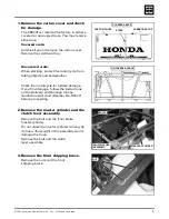 Предварительный просмотр 4 страницы Honda 2005 CB900F Setup Instructions