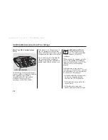 Предварительный просмотр 32 страницы Honda 2005 Civic 2 Door Owner'S Manual