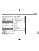 Предварительный просмотр 209 страницы Honda 2005 Civic Si Owner'S Manual