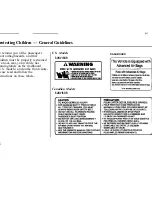 Предварительный просмотр 37 страницы Honda 2005 CR-V Owner'S Manual