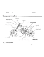 Предварительный просмотр 62 страницы Honda 2005 CRF100F Owner'S Manual