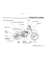 Предварительный просмотр 63 страницы Honda 2005 CRF100F Owner'S Manual