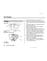 Предварительный просмотр 76 страницы Honda 2005 CRF100F Owner'S Manual