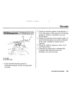 Предварительный просмотр 79 страницы Honda 2005 CRF100F Owner'S Manual