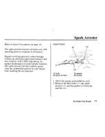 Предварительный просмотр 87 страницы Honda 2005 CRF100F Owner'S Manual