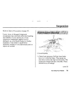 Предварительный просмотр 89 страницы Honda 2005 CRF100F Owner'S Manual