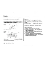 Предварительный просмотр 92 страницы Honda 2005 CRF100F Owner'S Manual