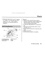 Предварительный просмотр 99 страницы Honda 2005 CRF100F Owner'S Manual