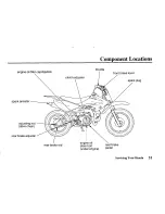 Предварительный просмотр 61 страницы Honda 2005 CRF70F Owner'S Manual