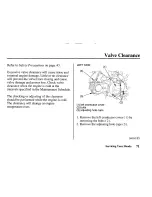 Предварительный просмотр 81 страницы Honda 2005 CRF70F Owner'S Manual