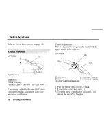 Предварительный просмотр 80 страницы Honda 2005 CRF80F Owner'S Manual