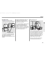 Preview for 73 page of Honda 2005 Element User Manual