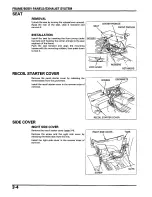 Предварительный просмотр 49 страницы Honda 2005 FOURTRAX FOREMAN TRX500 FE Service Manual