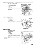 Preview for 52 page of Honda 2005 FOURTRAX FOREMAN TRX500 FE Service Manual