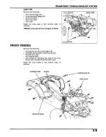 Предварительный просмотр 54 страницы Honda 2005 FOURTRAX FOREMAN TRX500 FE Service Manual