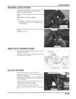 Предварительный просмотр 79 страницы Honda 2005 FOURTRAX FOREMAN TRX500 FE Service Manual