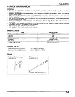 Предварительный просмотр 95 страницы Honda 2005 FOURTRAX FOREMAN TRX500 FE Service Manual