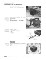 Предварительный просмотр 136 страницы Honda 2005 FOURTRAX FOREMAN TRX500 FE Service Manual