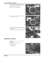 Предварительный просмотр 180 страницы Honda 2005 FOURTRAX FOREMAN TRX500 FE Service Manual